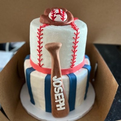 2 Tier Cake - 8”&10” 