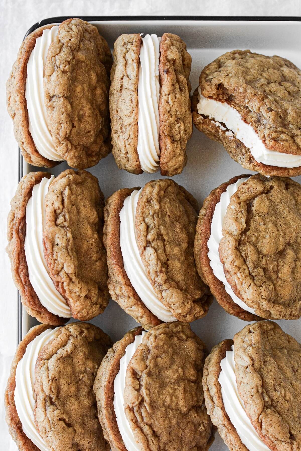 Oatmeal Cream Cookies