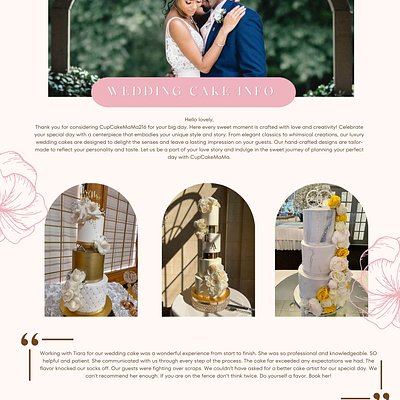 Wedding Cake Services