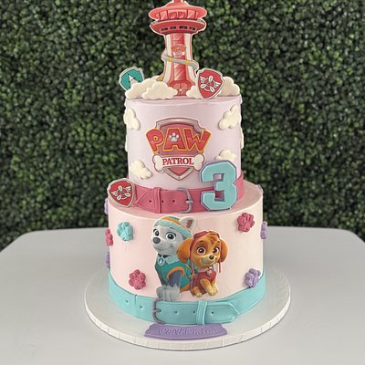 65 Servings (2 Tier cake)