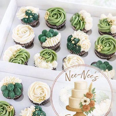 Specialty Piped Cupcakes