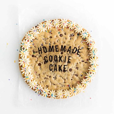Large Circle Cookie Cake 