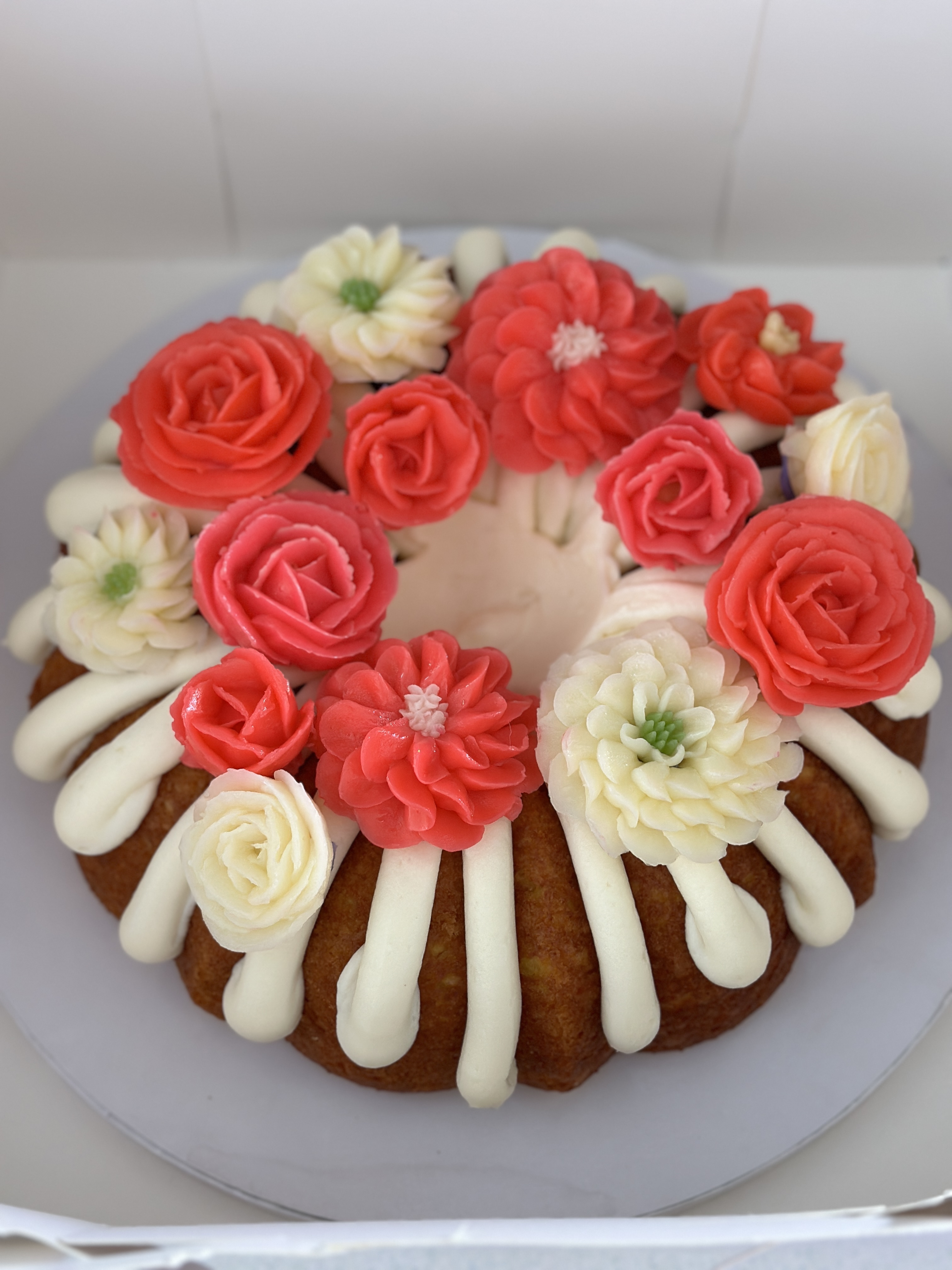 Floral Bundt Cake