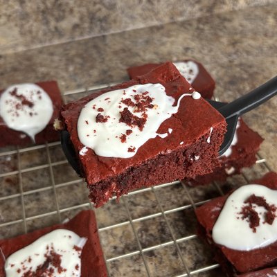 Red Velvet Brownies