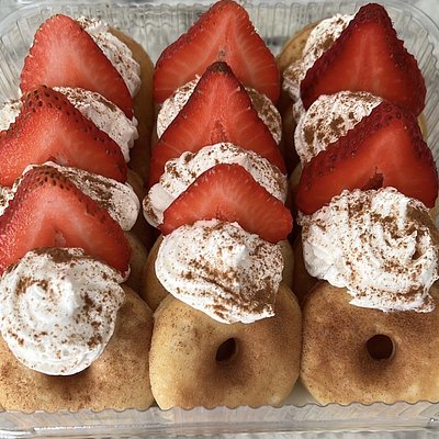 Tres Leches Mini Donuts 