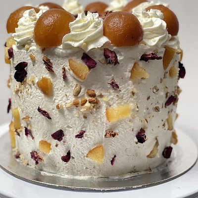 Gulab Jamun Cake