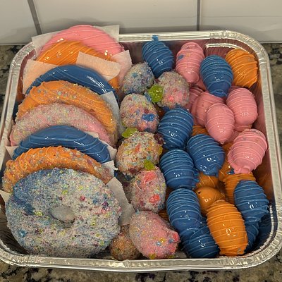Personal Size Tray Candied Fruit 