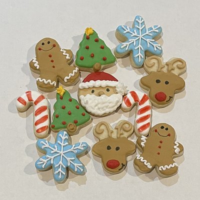 Assorted Christmas Mini Cookies