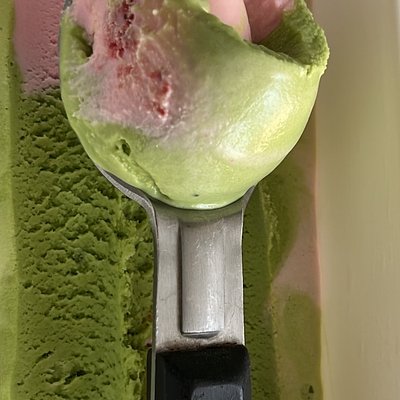 Strawberry Matcha Ice Cream