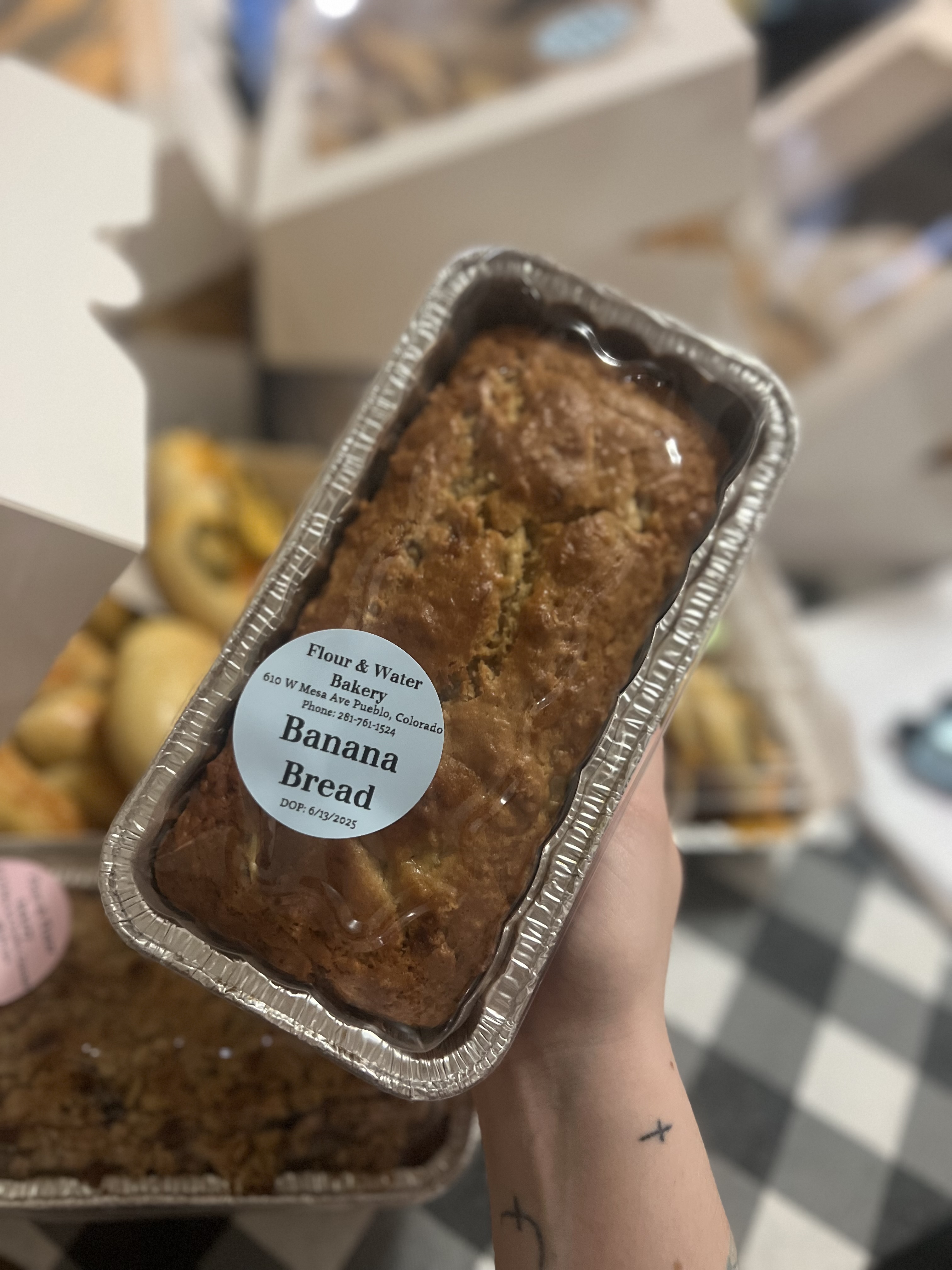 Sourdough Banana Bread 