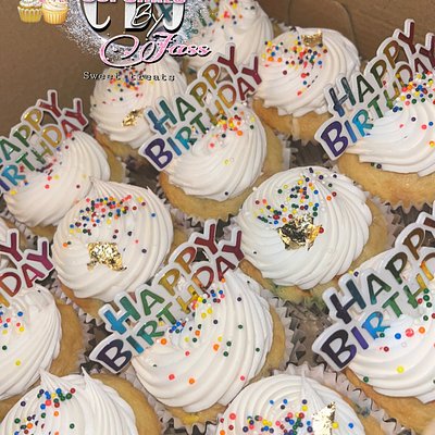 Birthday Cake Cupcakes