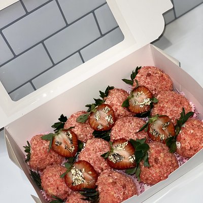 Crunch Dipped Strawberries 