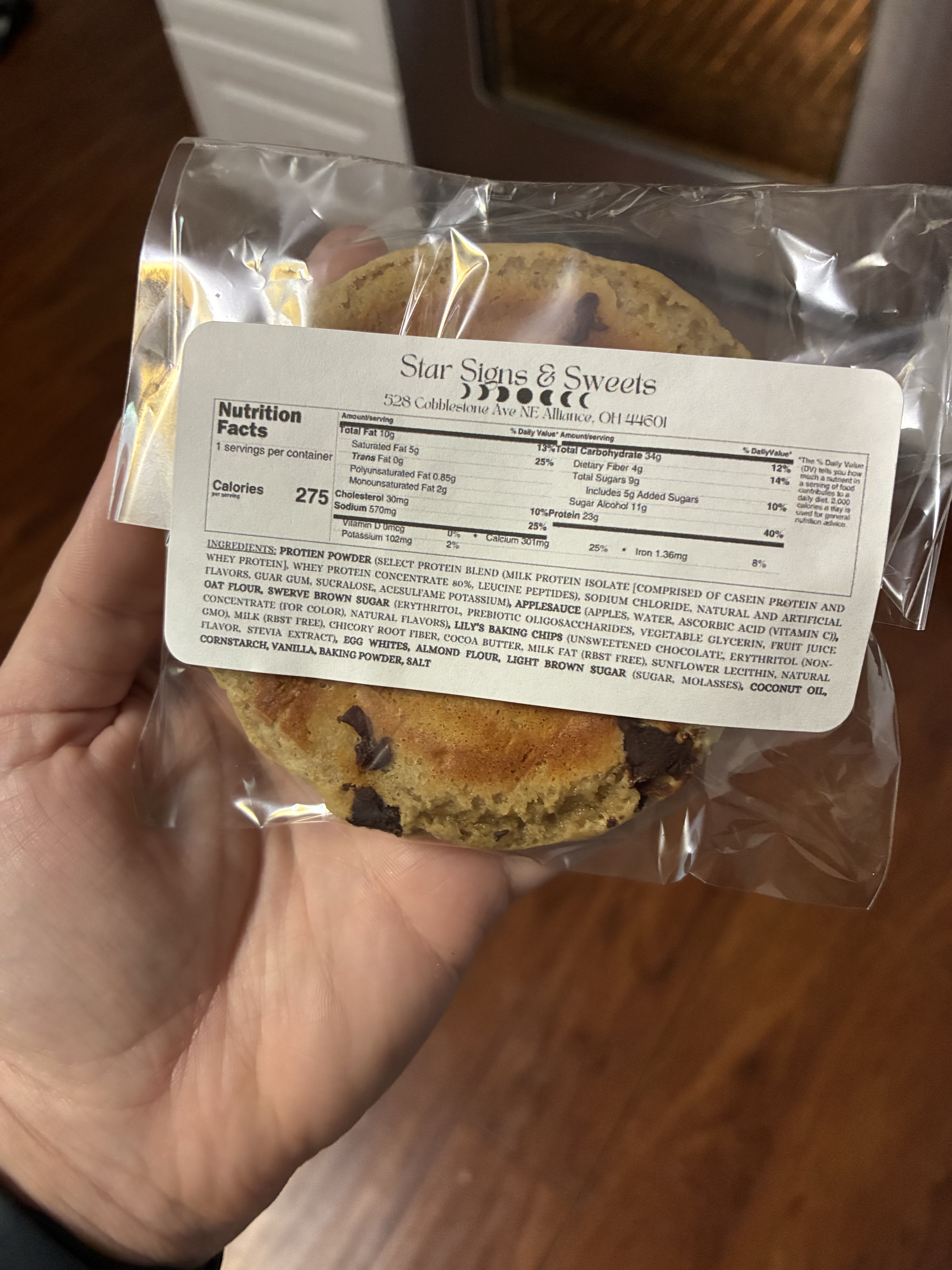 Macro-Friendly Protein Chocolate Chip Cookies