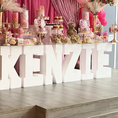 Treat Table Letters 