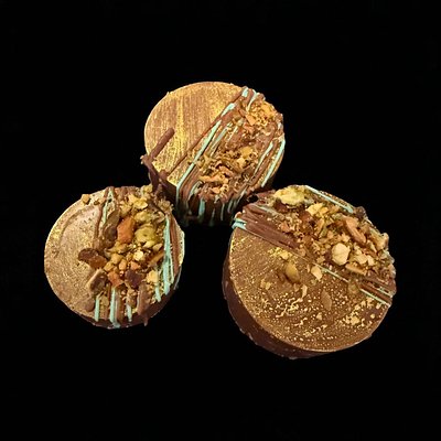 Dubai Chocolate Puck