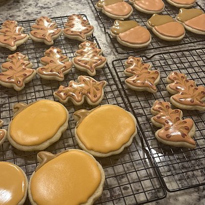 Iced Sugar Cookies