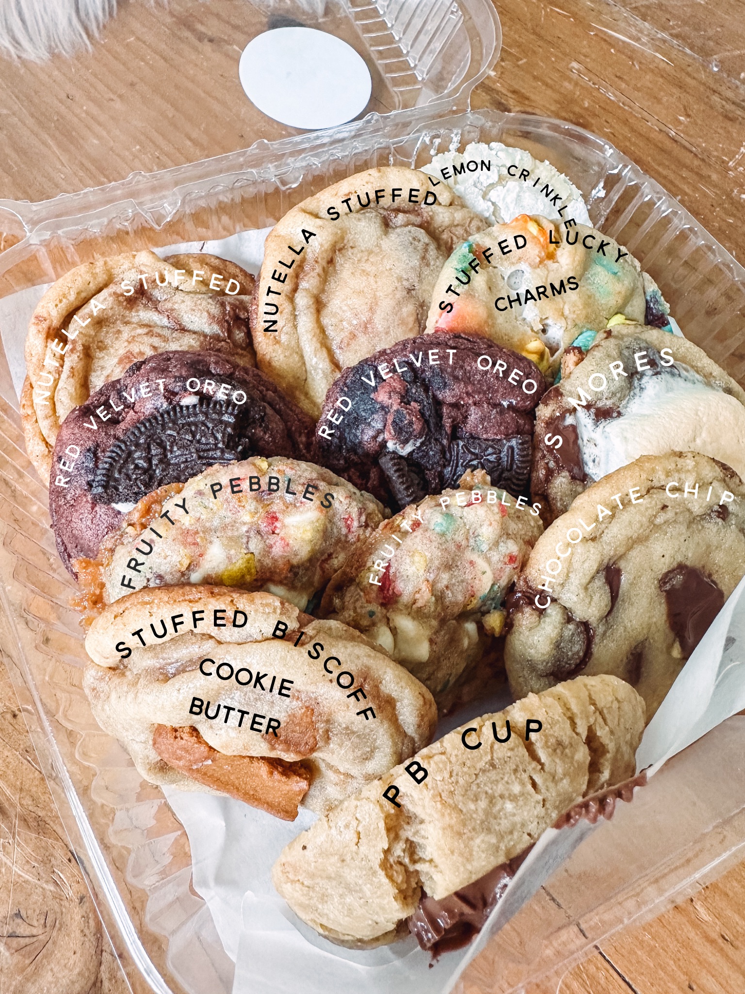 Variety Pack Medium Cookies - 1 Dozen 