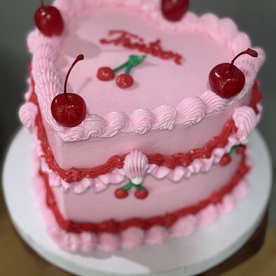 5in Heart Shaped Cake