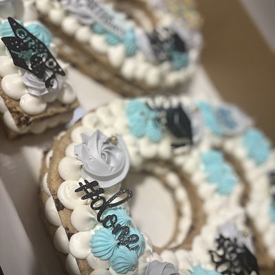 Number / Letter Cookie Cake