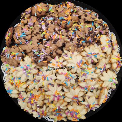 Spritz Butter Cookie Platter