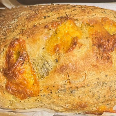 Italian Herb And Cheese Sourdough Loaf