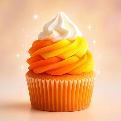 Candy Corn Cupcakes