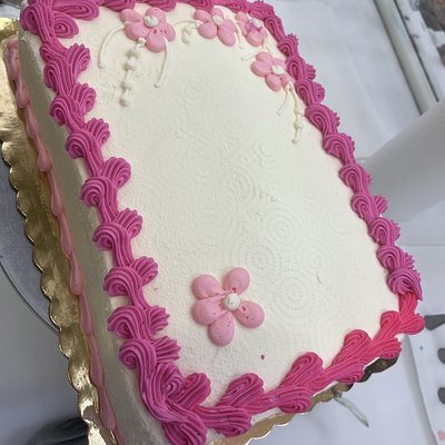 Half Sheet Cake 