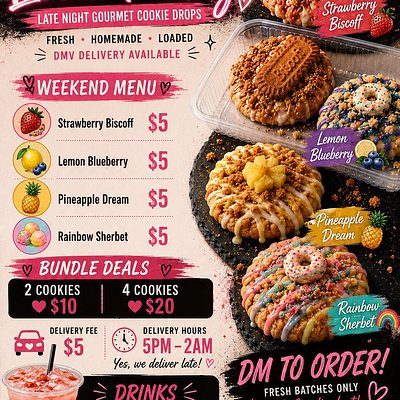 starter Box - 3 Jumbo Cookies 