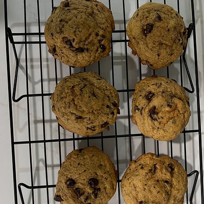 Pumpkin Chocolate Chip Cookies (6 Pack)