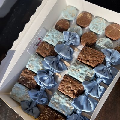 Chocolate Covered Rice Krispie Treats