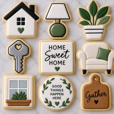 Housewarming Plants Cookie Set