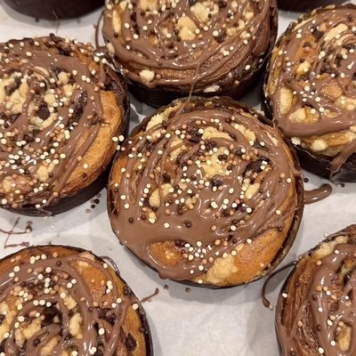 Chocolate Chip Banana Coffee Cake