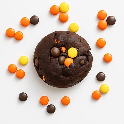 Stuffed Chocolate Peanut Butter Cookie