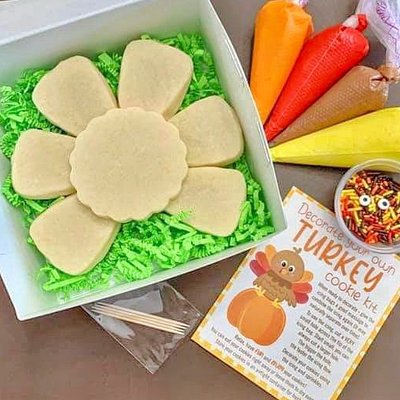 Diy Thanksgiving Cookie Decorating Kit. 