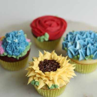 Floral Cupcakes