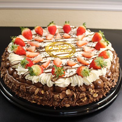 Cake (chocolate O Vainilla) Con Nutella Y Ferrero 
