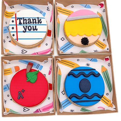 Set Of 4 Cookie Cakes