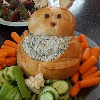 Bunny Bread Dip Bowl