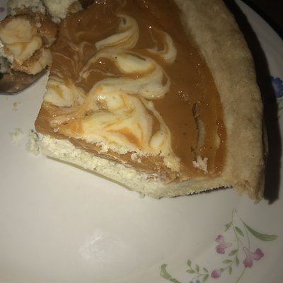 Sweet Potato Cream Cheese Pie