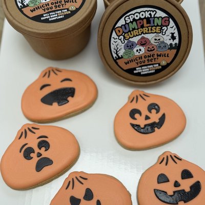 Mystery spooky dumplings
