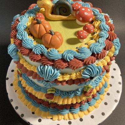 Fall Nature Cake