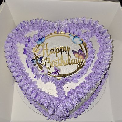 8 Inch Heart Shaped Cake