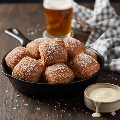 Cinnamon Pretzel Bites