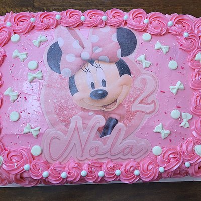 Minnie Mouse 1/2 Sheet 
