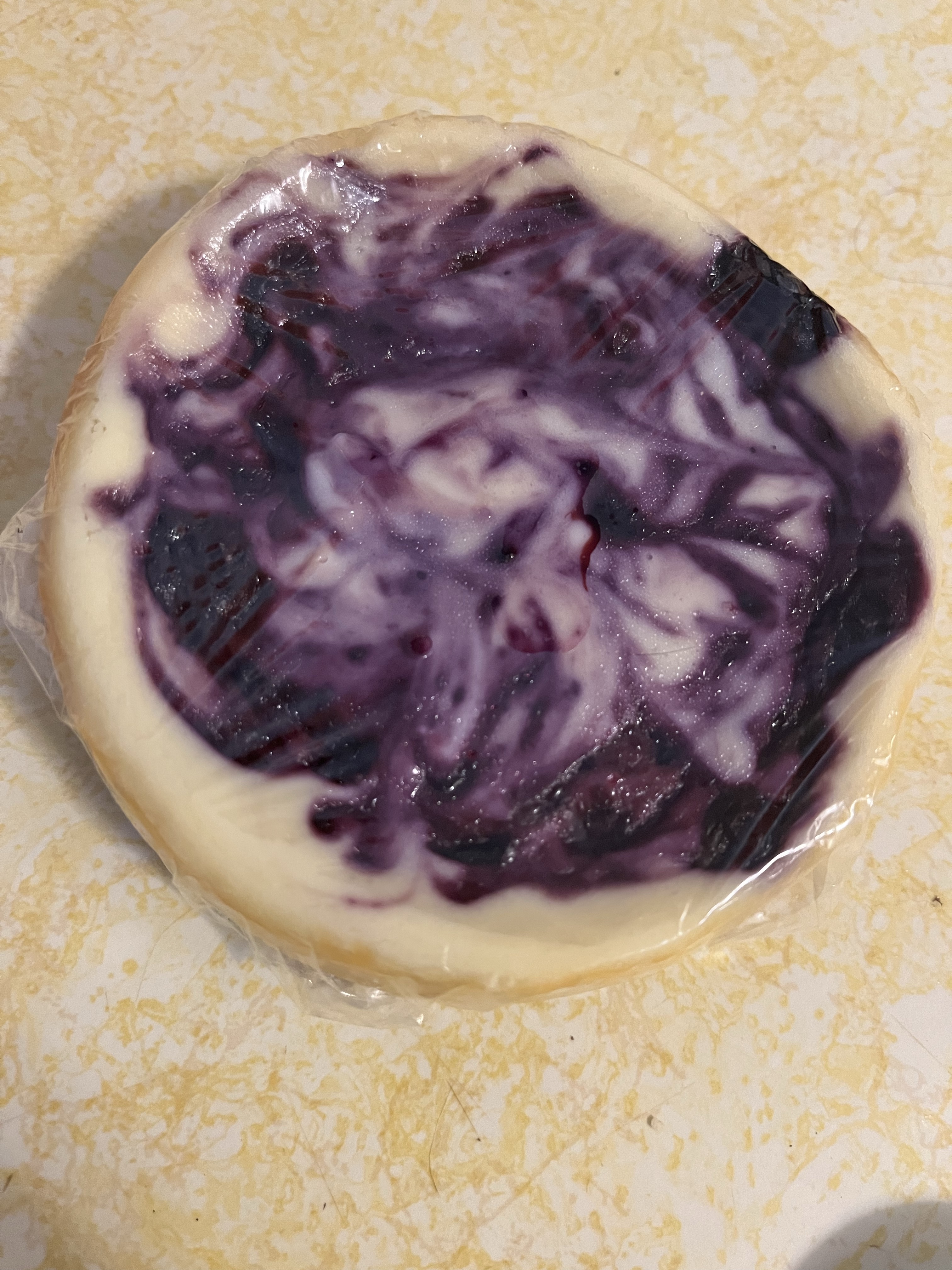 4 Inch Blueberry Cheesecake