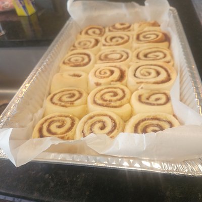Plan Cinnamon Rolls