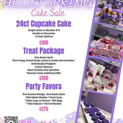 Hello Spring Cake Sale