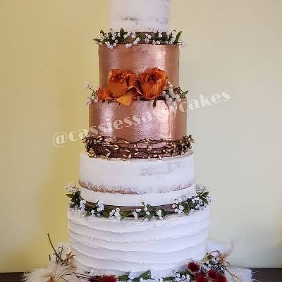 Wedding Style Example (Prices Vary Depending On Design, $ 10 per Extra Flavor)