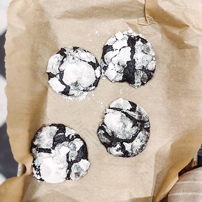 Chocolate Crackle Cookie