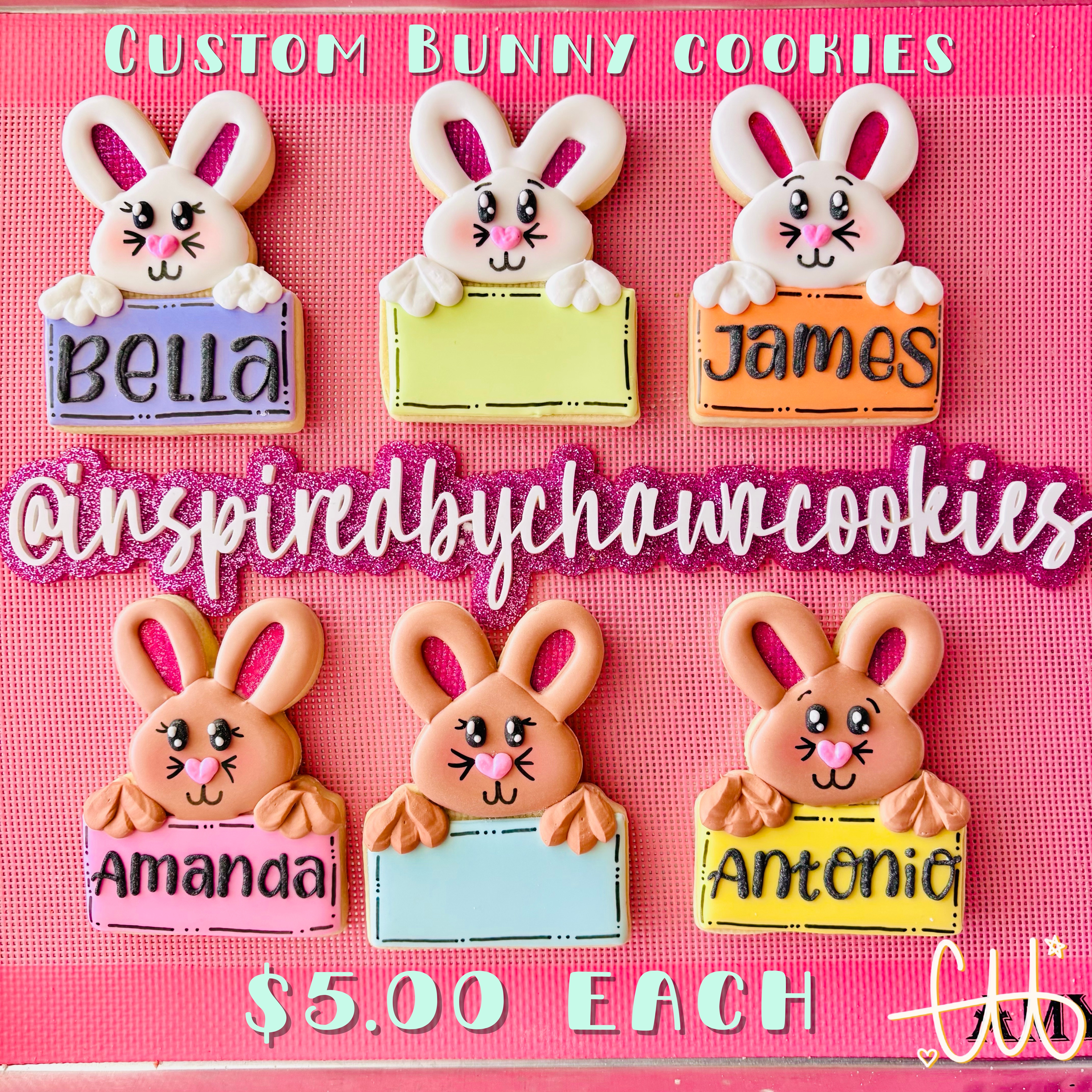 Name Plaque Cookie